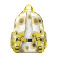 thumbnail image 2 of Retro Wildflower School Backpack for Student Lightweight Adjustable Padded Straps Chest Buckle Spacious Durable Bookbag for Daily Use, 2 of 4
