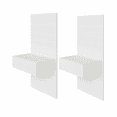 thumbnail image 2 of Nexera Milano Floating Nightstand Extension Panels (Set of 2), 2 of 7