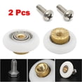 thumbnail image 4 of 2 x Rouleaux/courants/roues de Porte de Douche 19 mm, 23 mm, 25 mm, 27 mm Diamètres de Roue, 4 of 5