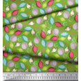 thumbnail image 2 of Soimoi Red Rayon Fabric Stripe & Paisley Print Fabric by the Yard 42 Inch Wide, 2 of 3
