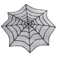 thumbnail image 1 of Amdohai Nappe d'Halloween Ronde en Dentelle Toile d'Araignée Toile d'Araignée 30 Pouces, 1 of 5