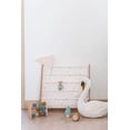 thumbnail image 2 of 3 Sprouts Recycled Fabric Kids Book Rack Storage Bookshelf Organizer in Cream Terrazzo for Ages 3+, 2 of 6