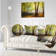 thumbnail image 2 of Forêt d'Été - Coussin Décoratif Imprimé Paysage - 12x20, 2 of 4