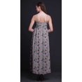 thumbnail image 3 of Bimba Robe de Plage Bohème Longue Sans Manches à Bretelles Imprimée Papillon pour Femmes - Grand, 3 of 6