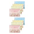 thumbnail image 2 of relayinert 4X File Bag Information Storage Bags Pocket Folders PVC Large-capacity Waterproof Student Stationery Business Supply 2Set, 2 of 6