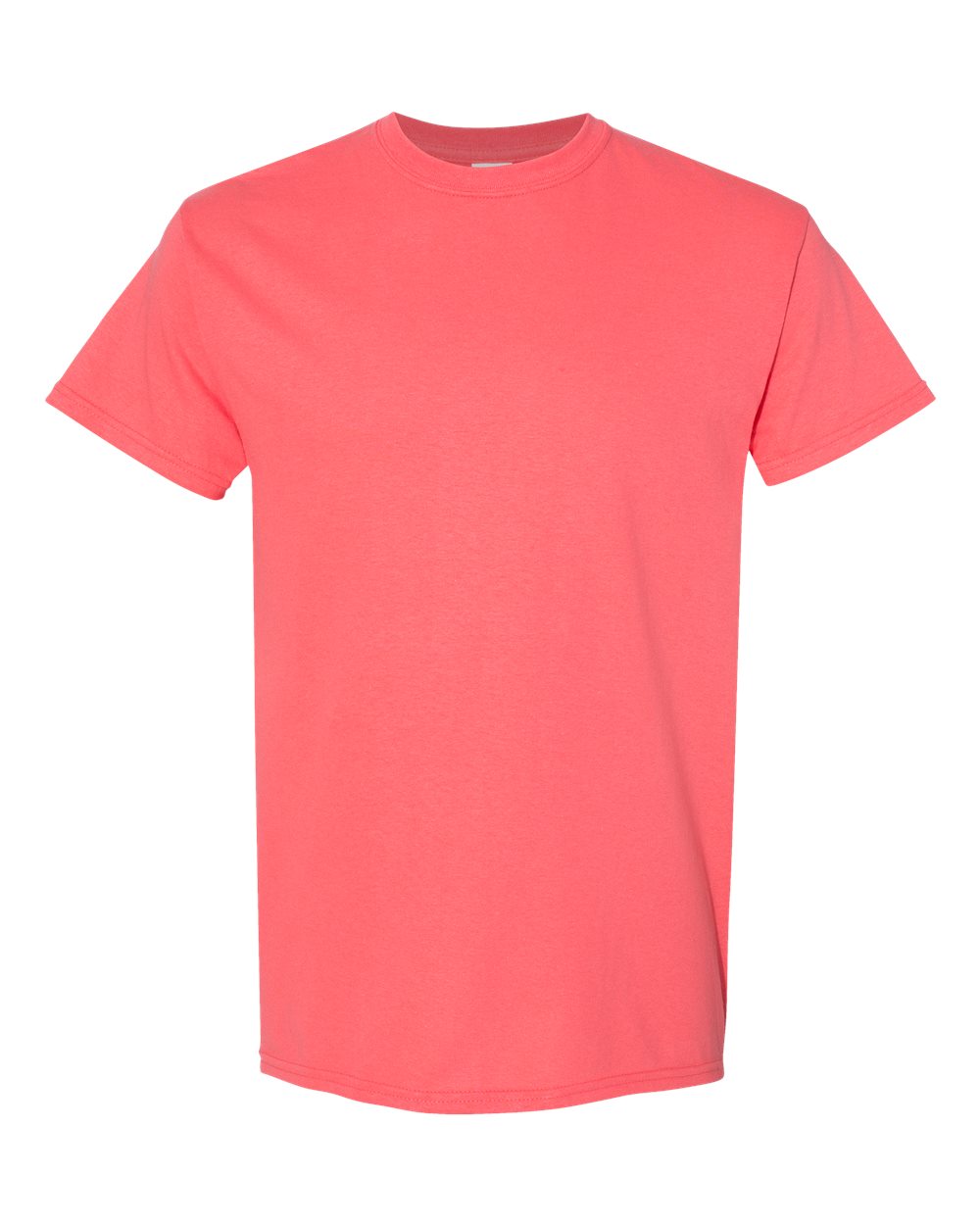 T-Shirt en Coton Épais, 3TG, Soie Corail
