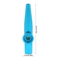 thumbnail image 3 of TOPINCN Kazoo Flute, Durable Metal Kazoo Flute Mouth Music Instrument Accessory Children Kazoo, 3 of 8