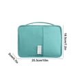 thumbnail image 3 of Tyidzon Multi Functional Travel Passport Bag Card Bag Portable Travel Document Passport Bag, 3 of 6