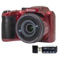 thumbnail image 2 of Kodak PIXPRO AZ255  Digital Camera (RED) 16MP 25X Optical Zoom 24mm Wide Angle Lens Vlogging Camera Plus a Free Vidpro USB 2.0 Card Reader, 2 of 10