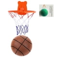 thumbnail image 1 of BKER Silent Basketball Set And Net Bag 3 Pieces/set Including 1 Silent Basketball 1 Basketball Stand And 1 Basketball Net Bag With No Noise During Basketball Dribbling, 1 of 5