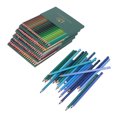 thumbnail image 3 of 120 Colored Pencils, Vibrant Artists Pencil With Green Box Color Rendering Pencil, Oil Based Colored Pencils For Gift For Professional Drawing, Sketching, Shading, Coloring Book, 3 of 8