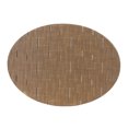 thumbnail image 1 of tredstone Oval PVC Placemat Non-Slip Plastic Table Mat Water-proof Plate Dish Pads Coaster Kitchen Bar Accessories, 1 of 5