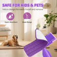 thumbnail image 4 of HEEYGEY 3 Packs Reusable Mop Pads Compatible for Swiffer WetJet Mop, Wet Jet Pads Refills Machine Washable WetJet Mopping Pad Refills for Floor Cleaning Wet & Dry Use, 4 of 6