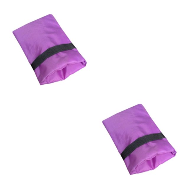 kurtrusly Winter Covers For Garden Waterproof And Dustproof Easy To Frost Protection Polyester Thickened Outdoor Cover purple 2Set