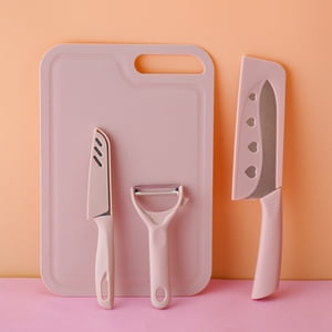 TopLLC Accessoires de cuisine,Maison et cuisine,Outils de cuisine ,Cuisine Sets avec plateau de cuisson Couteau de fruits Set ciseaux Couteaux de légumes Couteux de parage Case Cuisine Kits de couteaux portatifs Ensembles d'articles de cuisine