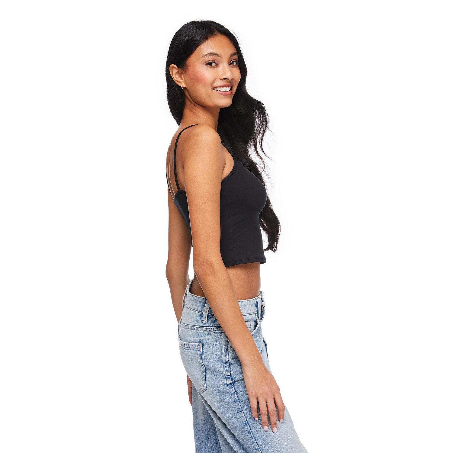 No Boundaries Women's Cropped Cami