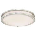 thumbnail image 1 of Masterchem 210702 15.75 in. Brushed Nickel LED Dimmable Ceiling Fixture, 1 of 2