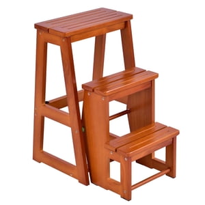 Topbuy 3-Tier pliage étape de la chaise de banc de l'échelle de seau Utility multi-fonctionnel