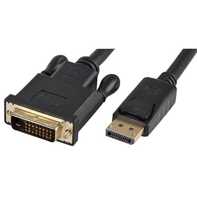 PRO SIGNAL - DisplayPort Male-to-DVI Male Lead, 0.5m