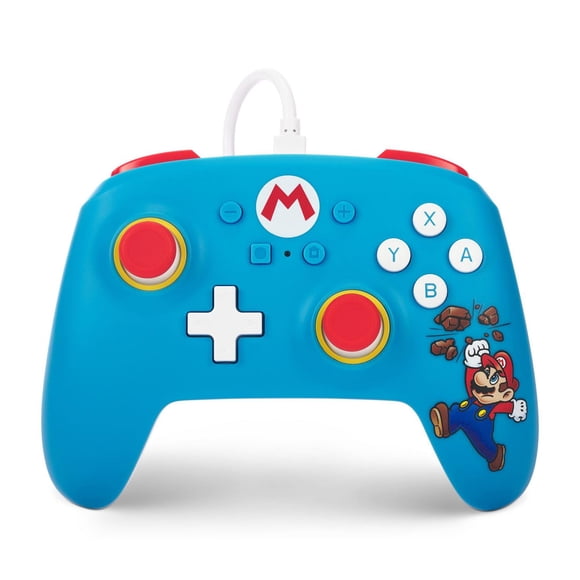 Manette câblée PowerA pour Nintendo Switch – Casse-briques Mario