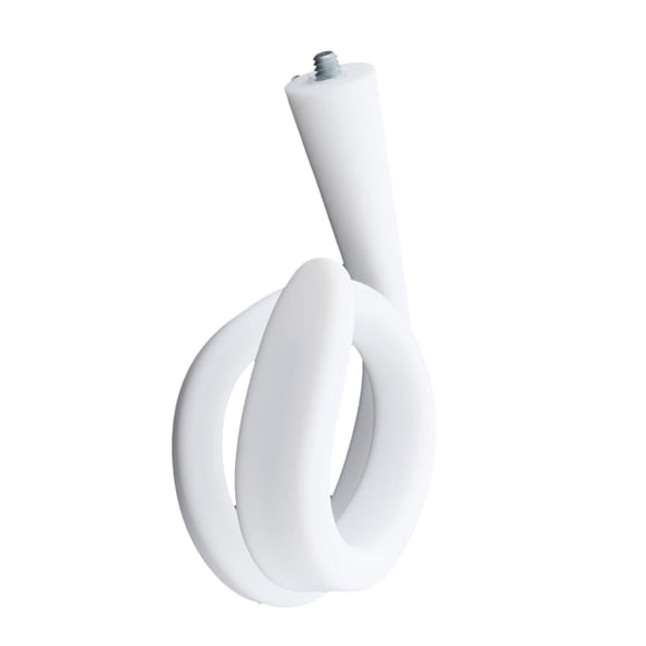 Flexible Mount Attaches to Crib Adjustable for Owlet Baby Monitor White