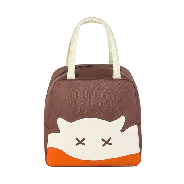 Clearance! Cute Insulation Bag Large Capacity Portable Lunch Box Bag Clearance Items Returned Pallets #67
