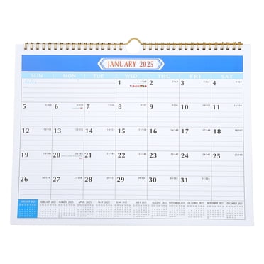 Shisuyan Hanging Calendar Multi 1Pcs 13.2X10.0X0.4In