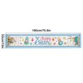 thumbnail image 3 of Dvkptbk Coloré Joyeuses Pâques Chemin de Table Coloré Pâques Fête Décorations de Table Fêtes Table Runners Cuisine Salle à Manger Décorations, 3 of 6