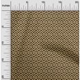 thumbnail image 1 of oneOone Cotton Cambric Fabric Chevron Ikat Print Fabric BTY 56 Inch Wide, 1 of 1