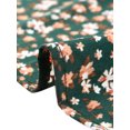 thumbnail image 5 of INSPIRE CHIC Robe Portefeuille à Volants et Poignets à Fleurs pour Femme Vert Foncé S, 5 of 5