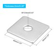 thumbnail image 2 of Uxcell Rondelle Carrée, Lot de 10, M10x40x40x2 mm, Rondelles Carrées pour Plaques en Acier Inoxydable 304, 2 of 5