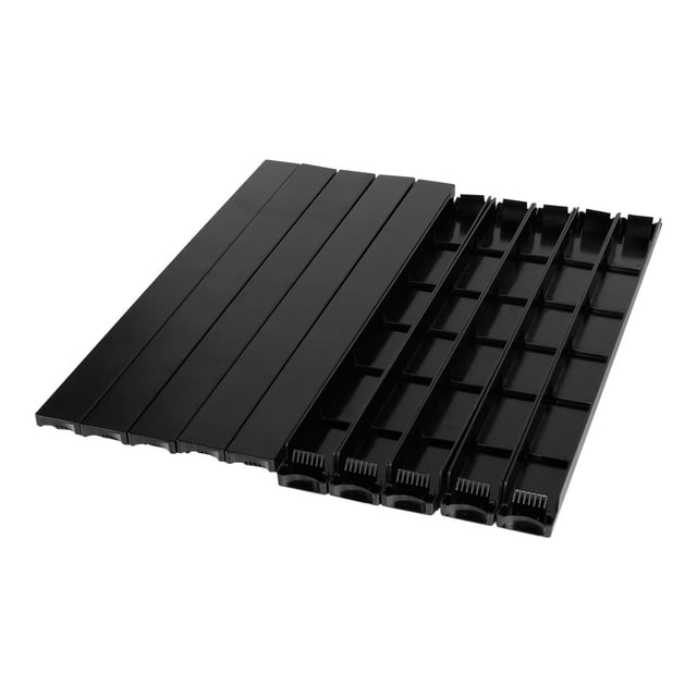 CyberPower Carbon CRA20001 - Blank panels kit - black - 1U - 19"