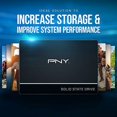 thumbnail image 5 of PNY CS900 - SSD - 2 To - Interne - 2,5 Pouces - SATA 6 Gb/s, 5 of 5