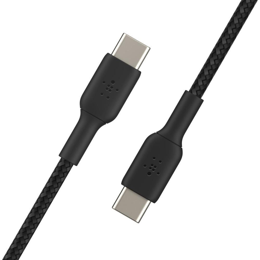 Câble USB-C vers USB-C à gaine tressée BOOST↑CHARGE
