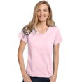 thumbnail image 1 of Hanes T-Shirt Col en V Coupe Décontractée pour Femmes ComfortSoft - 5780, 1 of 1
