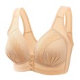thumbnail image 2 of Womens Comfy Bra, Posture Correction Front-Close Bra, Womens Ultra-Comfy Bra, Front Hook, Stretch Lace, Posture Correction-One Piece Bra, 2 of 4