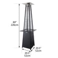 thumbnail image 5 of Paramount Pyramid Flame Patio Heater, Onyx Black, 5 of 5