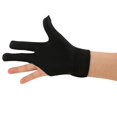 thumbnail image 4 of Breathable Three Fingers Full-finger Right Hand Snooker Pool Billiard Glove, 4 of 7