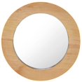 thumbnail image 1 of vidaXL Wall Mirror 40 cm Teak Round, 1 of 4