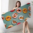 thumbnail image 3 of Sandproof Beach Blanket Lightweight Microfiber Beach Towel Super Lightweight Colorful Bath Towel Sandproof Beach Blanket Multi-Purpose Towel for Travel Swimming Pool Sand Towel Beach Towel, 3 of 4