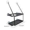 thumbnail image 2 of Double Layer Cat Window Hammock Cat Window Perch Strong Suction Cups Cat Hammock for Window Kitty Sunny Seat, 2 of 5