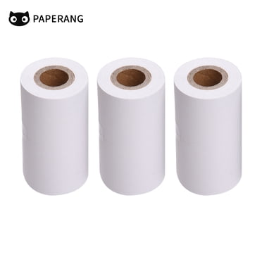 Amdohai PAPERANG 3 Rouleaux 57x30mm Rouleau de Papier Thermique Auto-Adhésif Papier Autocollant Sans BPA Longue Durée 2 Ans pour PAPERANG P1(S)/P2(S) Imprimante Thermique de Poche
