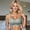 Blue, variant on Comfortable Seamless Full Coverage Bra Wirefree Support for Everyday Wear in Regular and Plus Sizes—Breathable Comfort Smooth Back No Underwire T-Shirt Friendly