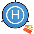 thumbnail image 2 of Portable UAV Landing Mat Fast-fold 75cm Landing Pad Apron for DJI mavic mini, 2 of 8