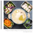 thumbnail image 3 of WRISTBIQUE Metal Dinner Plates Simple Design Dining Room 1Pack, 3 of 7