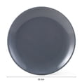 thumbnail image 5 of Mainstays Glazed Grey Round Stoneware Dinner Plate, 10.3”, 5 of 5