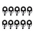 thumbnail image 4 of 100 Pcs Guide de Canne à Pêche en Acier Inoxydable, Mini Anneaux de Poche, Pièces de Rechange pour Débutants Professionnels, 4 of 8