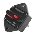 thumbnail image 1 of DC 32V Circuit Breaker with Switch Manual Reset Waterproof for Car Marine Boat Truck Bus RV ATV, 1 of 7
