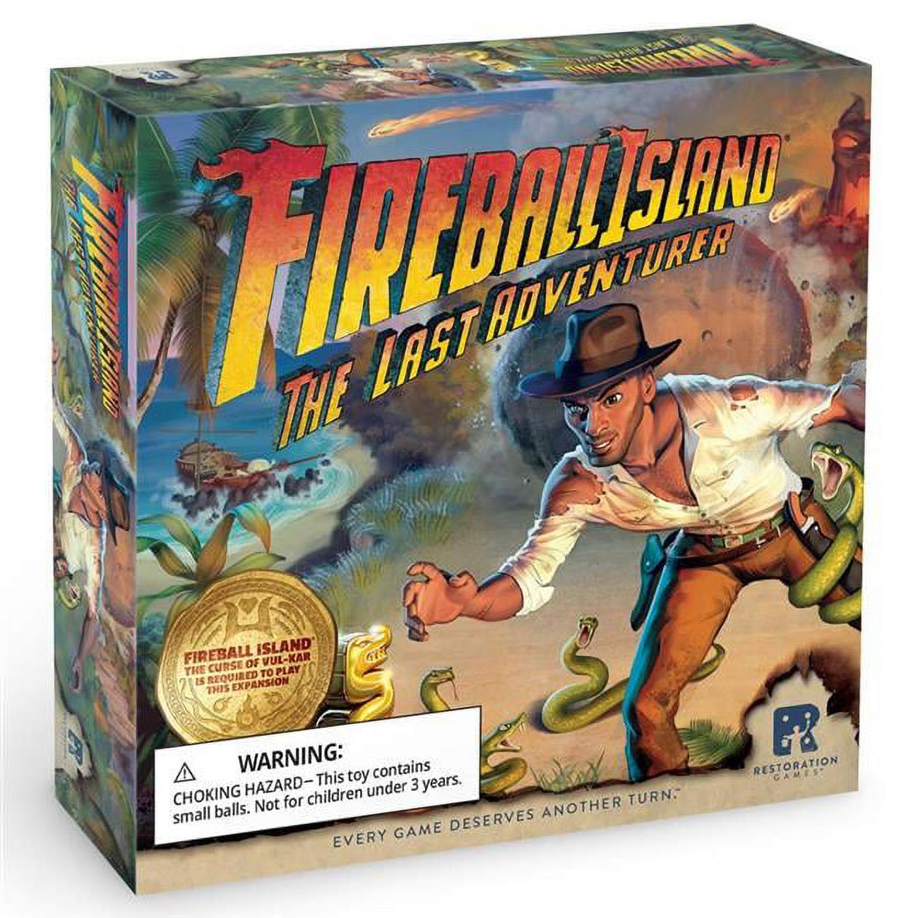 Restoration Games REO9102 Fireball Island Last Adventurer Board Game