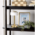 thumbnail image 3 of Better Homes & Gardens Portable Milk Glass Table Lamp, Rechargeable, 3 of 15